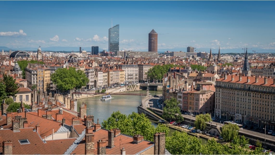 Aperçu de la ville de Lyon