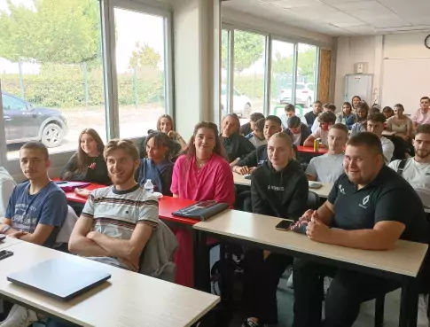   Nos BTS NDRC 2 deviennent parrains et marraines...


