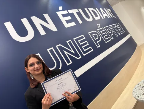 Lina Arnold, finaliste nationale du concours Les Négociales : un beau succès pour Pigier Mulhouse