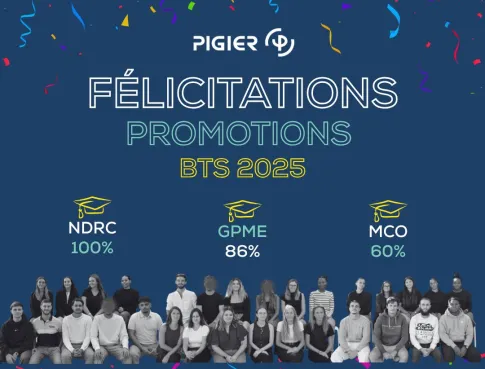 Résultats BTS Pigier Nîmes