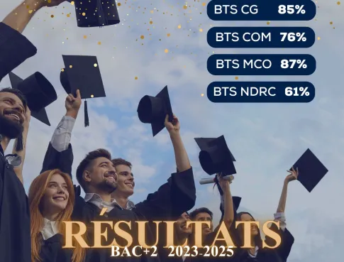 🎓 Fiers de nos étudiants Bac+2 ! 🎉