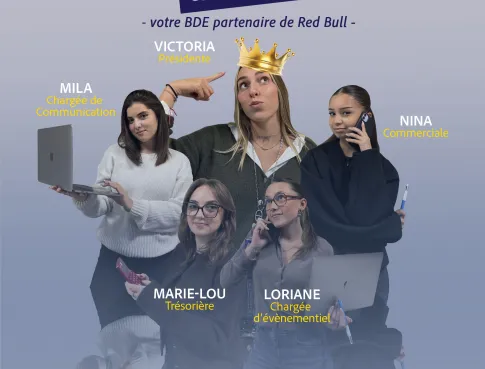BDE Redbull : une nouvelle équipe pleine d’énergie à Pigier 