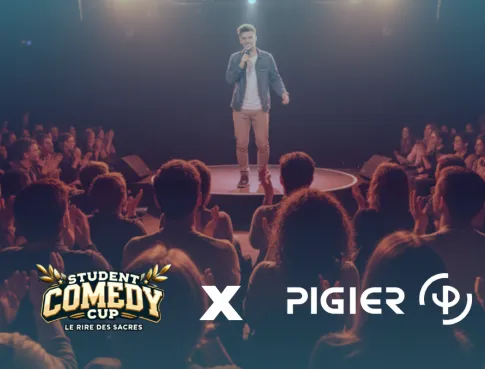Pigier Reims partenaire de la Student Comedy Cup : quand humour et engagement étudiant se rencontrent