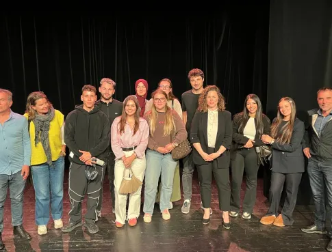 Sortie théâtre avec les 5° année de MBA Commerce 