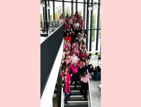 Octobre Rose : Pigier Tours se mobilise, toute l’école s’habille de rose