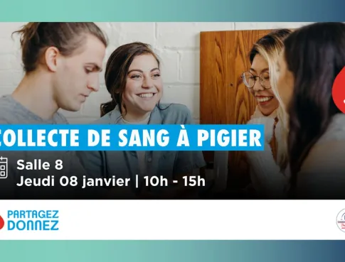 Le don de sang s'invite &agrave; Pigier Montpellier !