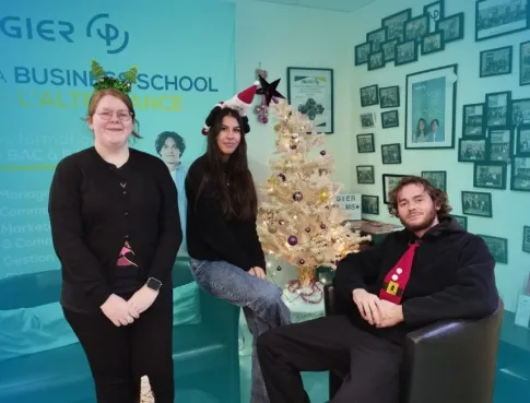 Pigier se pare aux couleurs de No&euml;l !