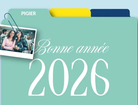 Pigier Reims vous adresse ses meilleurs v&oelig;ux pour l&rsquo;ann&eacute;e 2026 ! 