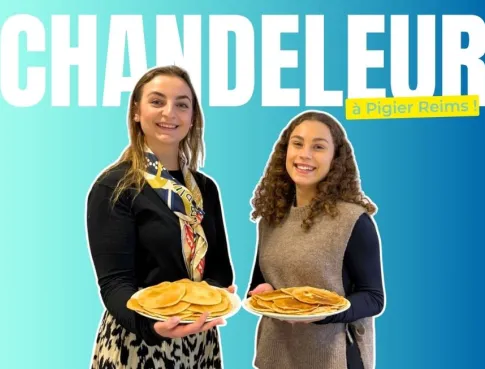 La Chandeleur c&eacute;l&eacute;br&eacute;e &agrave; Pigier Reims : un moment de partage et de convivialit&eacute; entre &eacute;tudiants et l&rsquo;&eacute;quipe ! 