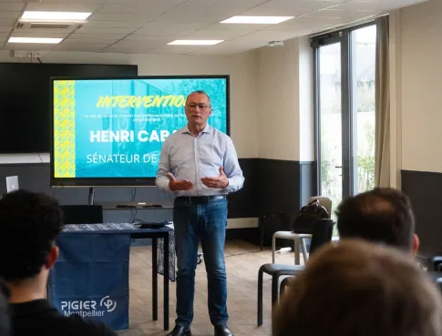 Visite du S&eacute;nateur Henri Cabanel chez PIGIER Montpellier, quand un &eacute;lu endosse la RSE