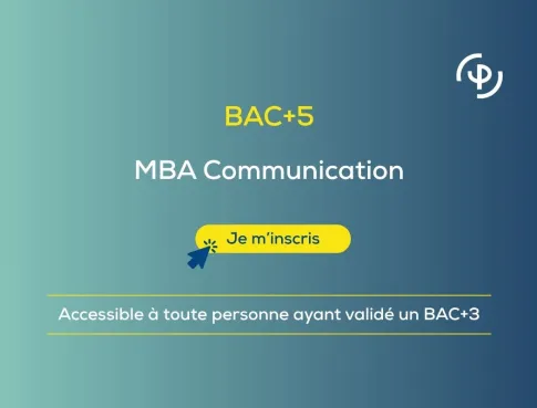 Zoom formation : MBA Manager Marketing et Communication