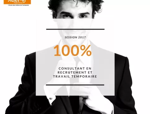 Résultat Titre Consultant en Recrutement et Travail Temporaire (Niveau II - Bac +3)  - Session 2017