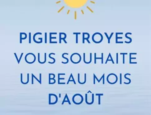 Excellent mois d'Août !