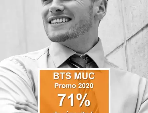 BTS MUC : 71% de réussite ! Bravo à nos pépites 