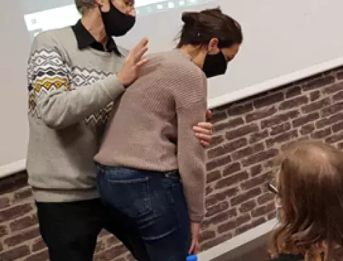 Nos secrétaires médicales en formation secourisme