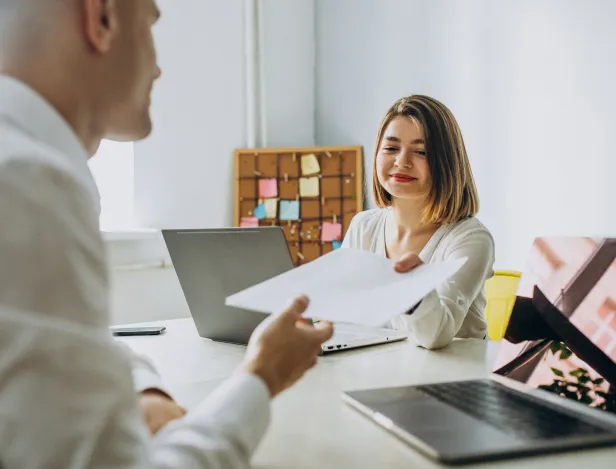 female-male-collegues-working-office